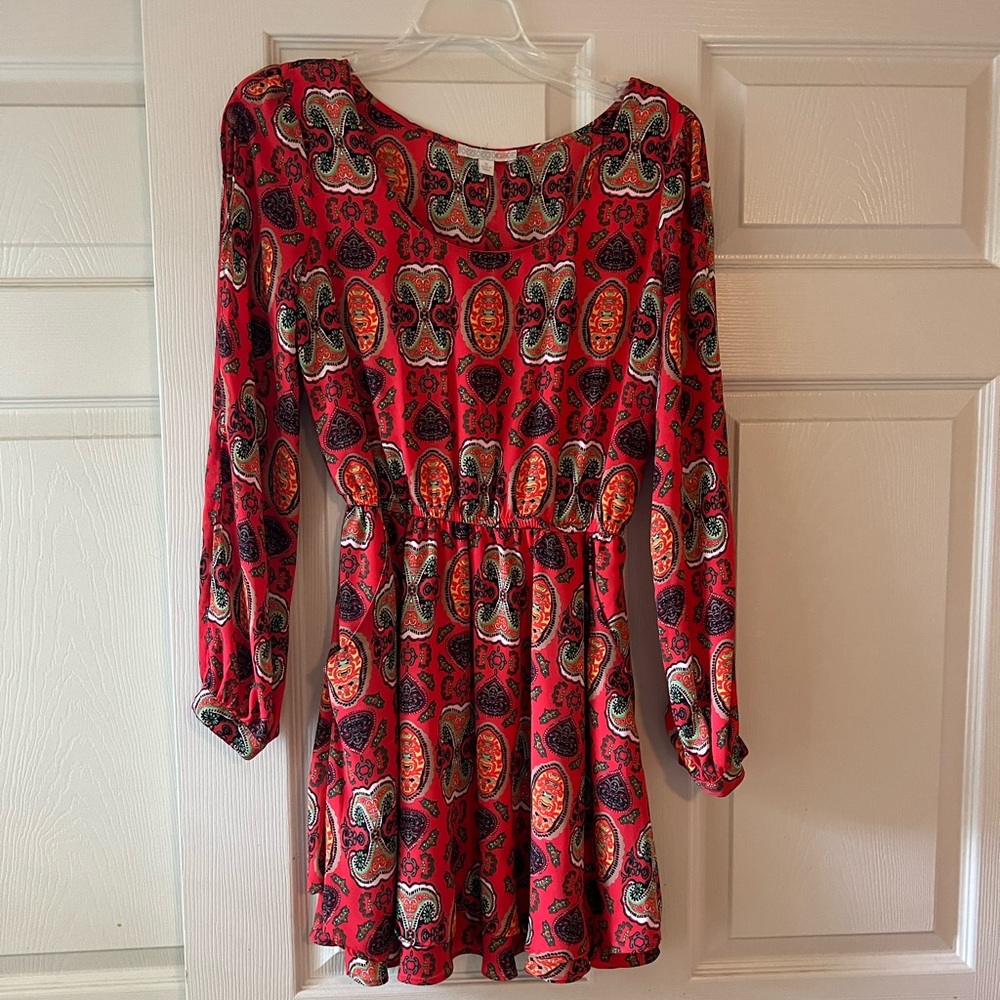 GB Long-sleeve Cocktail Dress